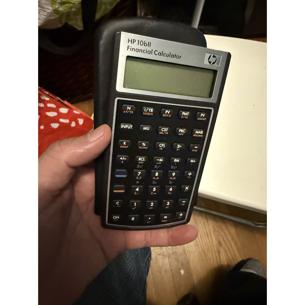 HP /Hewlett Packard -10BII Plus Financial Calculator HP 10BII+ w/Sleeve